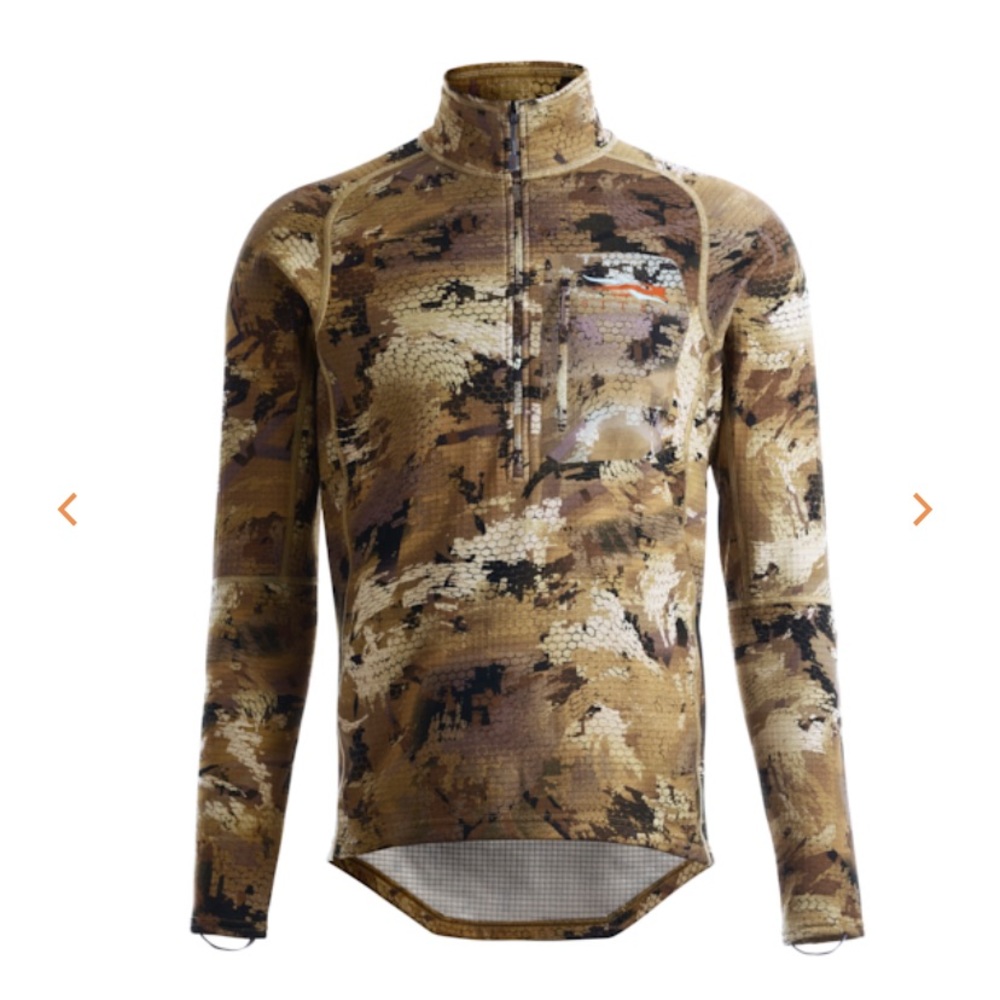 Sitka Grinder Half-Zip Base Layer